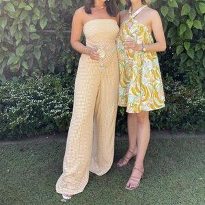 DISSH GAIA MANGO GEO PANT & SCARF TOP SET